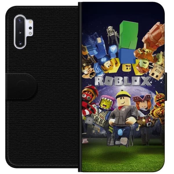 Samsung Galaxy Note10+ Tegnebogsetui Roblox Verden - Gaming Eventyr for Børn og Unge