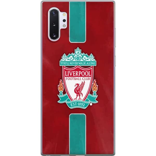 Samsung Galaxy Note10+ Genomskinligt Skal Liverpool FC – Klassisk Fotbollsstolthet i Rött