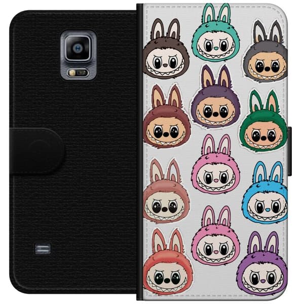 Samsung Galaxy Note 4 Lommeboketui Labubu Macaron Monster - Søt Samlefigur med Stil