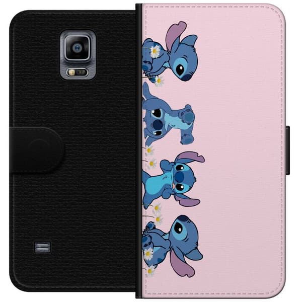 Samsung Galaxy Note 4 Tegnebogsetui  Stitch Grin & Leg – Perfekt til Telefoncovers eller Plakater