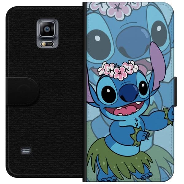 Samsung Galaxy Note 4 Lompakkokotelo Stitch tähtien alla - Taianomainen Anime-tyyli