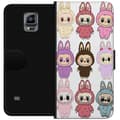 Miniatyrbillede 1 af 3: Samsung Galaxy Note 4 Tegnebogsetui Labubu Pink Monster - Popkunst med Kawaii-touch