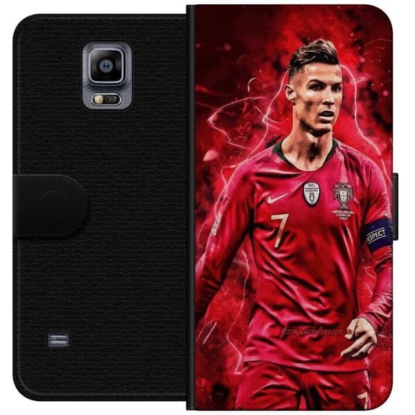 Samsung Galaxy Note 4 Tegnebogsetui Ronaldo Færdigheder - CR7 Design for Ægte Fans