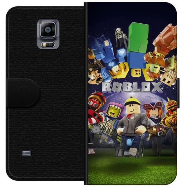 Samsung Galaxy Note 4 Tegnebogsetui Roblox Verden - Gaming Eventyr for Børn og Unge