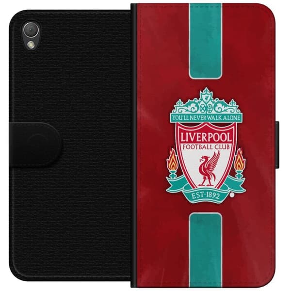 Sony Xperia Z3 Lompakkokotelo Liverpool FC - Klassinen jalkapallourheilu Punaisena