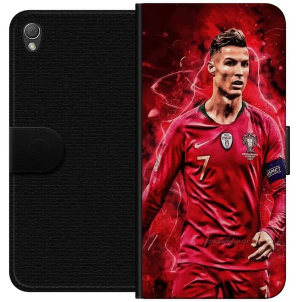 Sony Xperia Z3 Lompakkokotelo Ronaldon Taidot - CR7 Suunnittelu Aidolle Kannattajalle