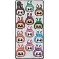 Miniatyrbillede 1 af 3: Sony Xperia Z3 Gennemsigtig cover Labubu Macaron Monster - Nuttet Samlefigur med Stil