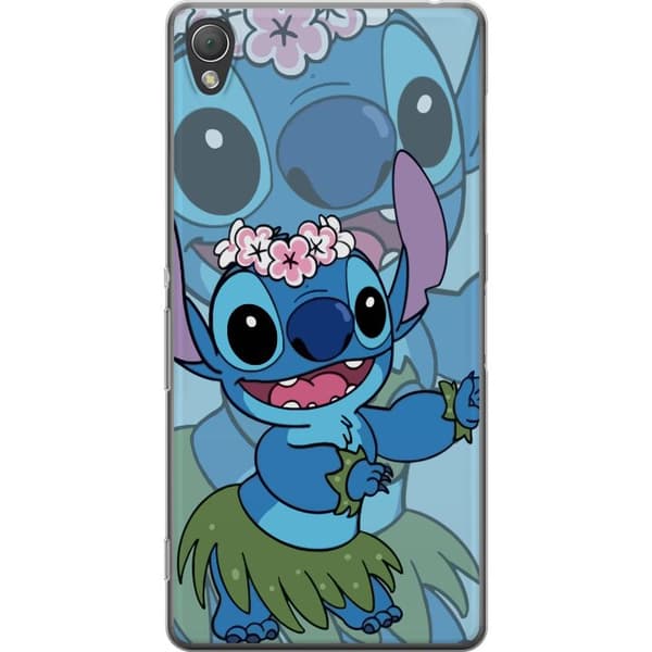 Sony Xperia Z3 Gjennomsiktig deksel Stitch under stjernene - Magisk Anime-stil