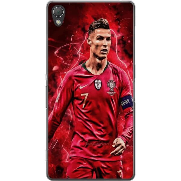 Sony Xperia Z3 Läpinäkyvä kuori Ronaldon Taidot - CR7 Suunnittelu Aidolle Kannattajalle