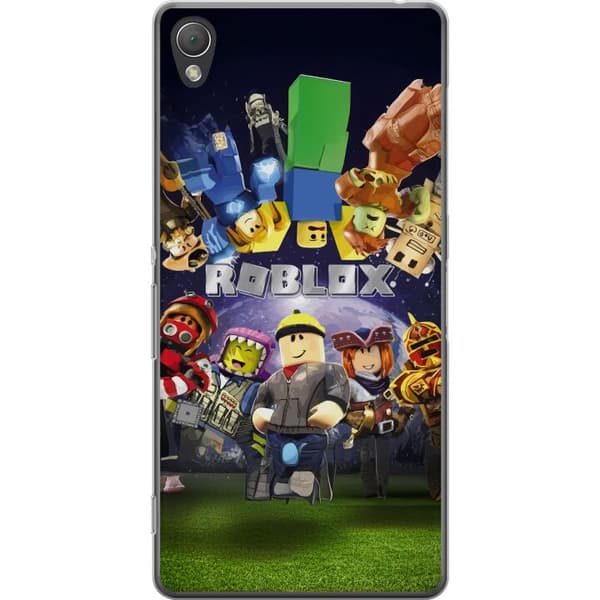 Sony Xperia Z3 Gennemsigtig cover Roblox Verden - Gaming Eventyr for Børn og Unge