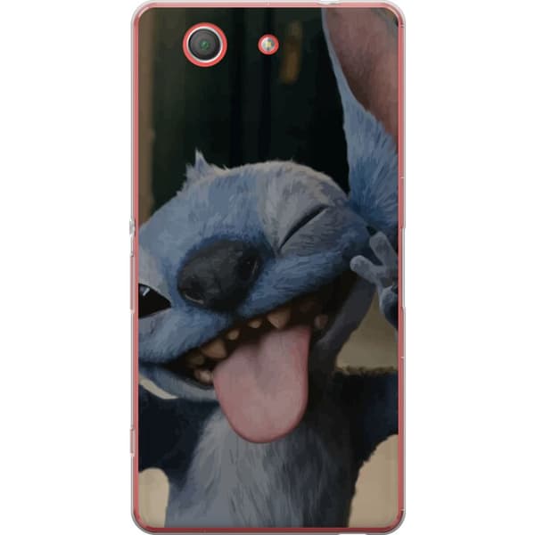 Sony Xperia Z3 Compact Gennemsigtig cover Stitch Sød Alien - Blå Favorit fra Ydre Rummet