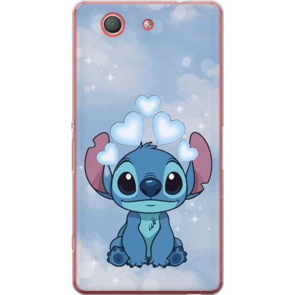 Sony Xperia Z3 Compact Läpinäkyvä kuori Stitch Hyppäävä Ilo - Hauska Suunnittelu Lahjalle