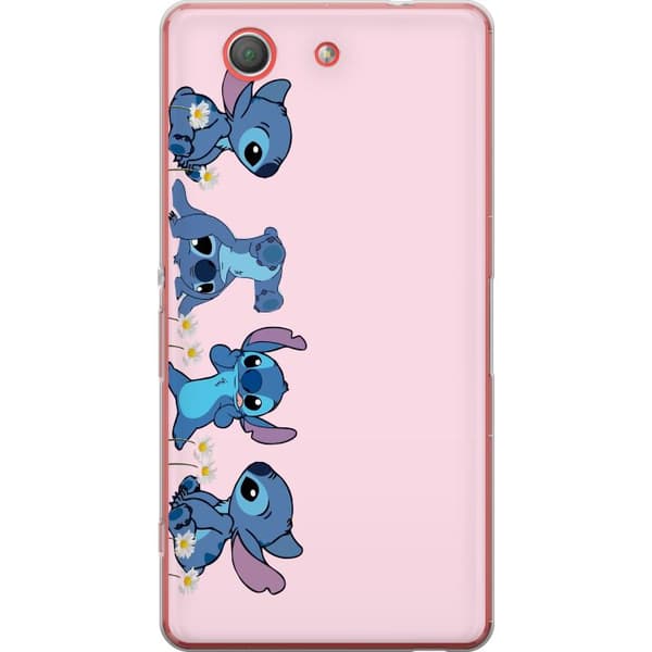Sony Xperia Z3 Compact Gennemsigtig cover Stitch Grin & Leg – Perfekt til Telefoncovers eller Plakater