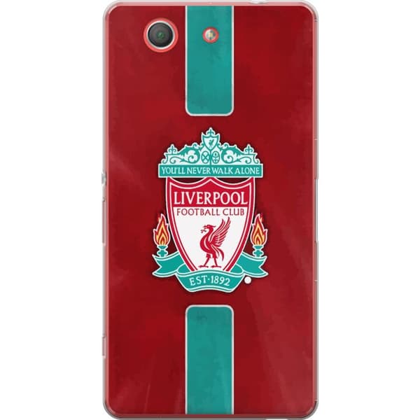 Sony Xperia Z3 Compact Gennemsigtig cover Liverpool FC - Klassisk Fodboldstolthed i Rødt