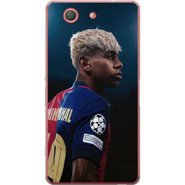 Sony Xperia Z3 Compact Gennemsigtig cover Lamine Yamal - Barcelonas Wunderkind i fokus