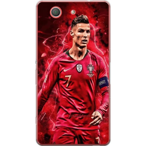 Sony Xperia Z3 Compact Gennemsigtig cover Ronaldo Færdigheder - CR7 Design for Ægte Fans