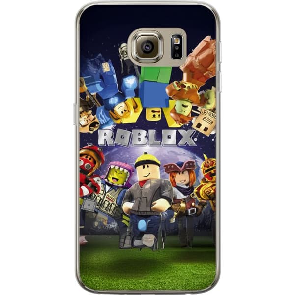 Samsung Galaxy S6 Gjennomsiktig deksel Roblox Verden - Spilleventyr for Barn og Ungdom