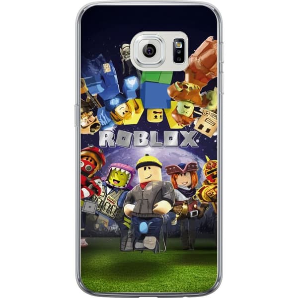 Samsung Galaxy S6 edge Läpinäkyvä kuori Roblox Maailma - Pelaamisseikkailu Lapsille ja Nuorille