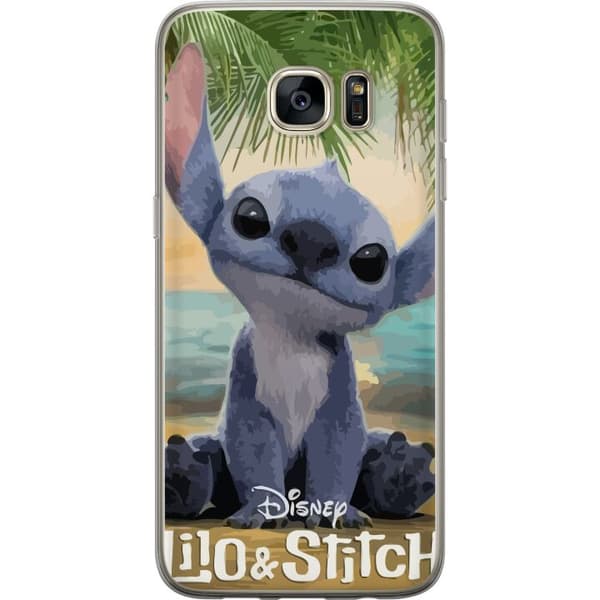 Samsung Galaxy S7 edge Gennemsigtig cover Kærlig – Med Hjerter & Kawaii-følelse