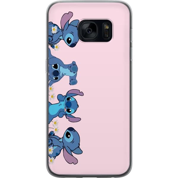 Samsung Galaxy S7 Gennemsigtig cover Stitch Grin & Leg – Perfekt til Telefoncovers eller Plakater