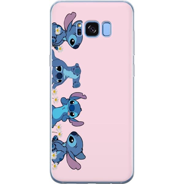 Samsung Galaxy S8 Genomskinligt Skal Stitch Skratt & Bus – Perfekt för Mobilskal eller Poster