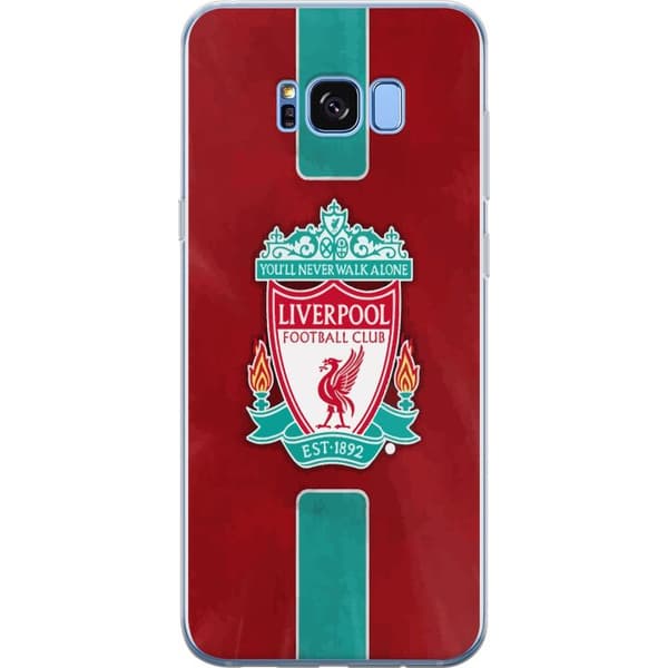 Samsung Galaxy S8 Genomskinligt Skal Liverpool FC – Klassisk Fotbollsstolthet i Rött