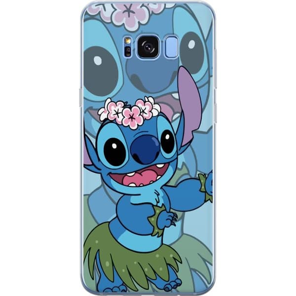 Samsung Galaxy S8 Gjennomsiktig deksel Stitch under stjernene - Magisk Anime-stil