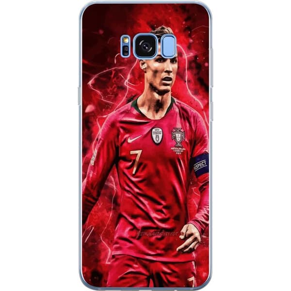 Samsung Galaxy S8 Gjennomsiktig deksel Ronaldo Ferdigheter - CR7 Design for Ekte Supportere