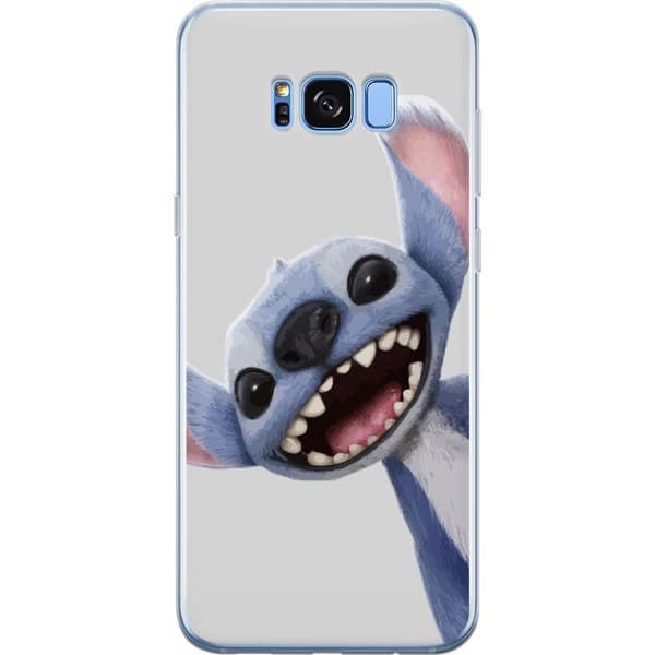 Samsung Galaxy S8+ Gjennomsiktig deksel Stitch i Fart - Kawaii Design for Fans & Barn