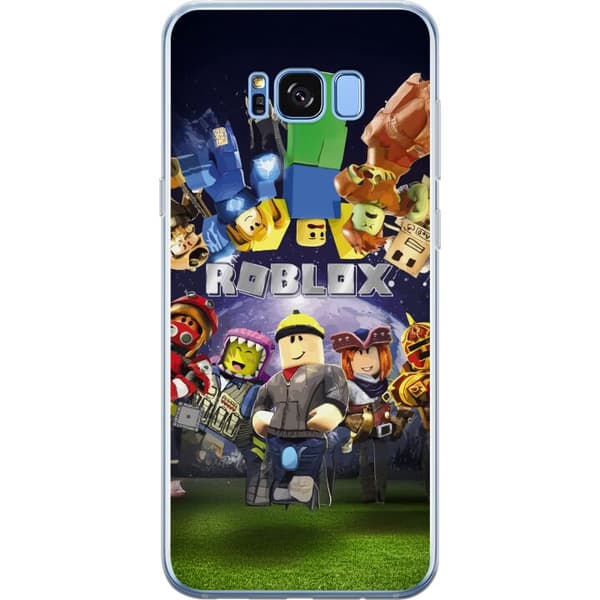 Samsung Galaxy S8+ Gjennomsiktig deksel Roblox Verden - Spilleventyr for Barn og Ungdom