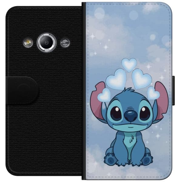 Samsung Galaxy Xcover 3 Lommeboketui Stitch Hoppande Gled - Morsomt Design for Gave
