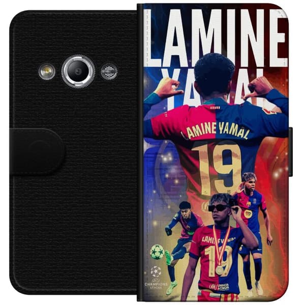 Samsung Galaxy Xcover 3 Lompakkokotelo Yamal Liikkeessä - Nuori Lahjakkuus Maailmanlaajuisella Tasolla