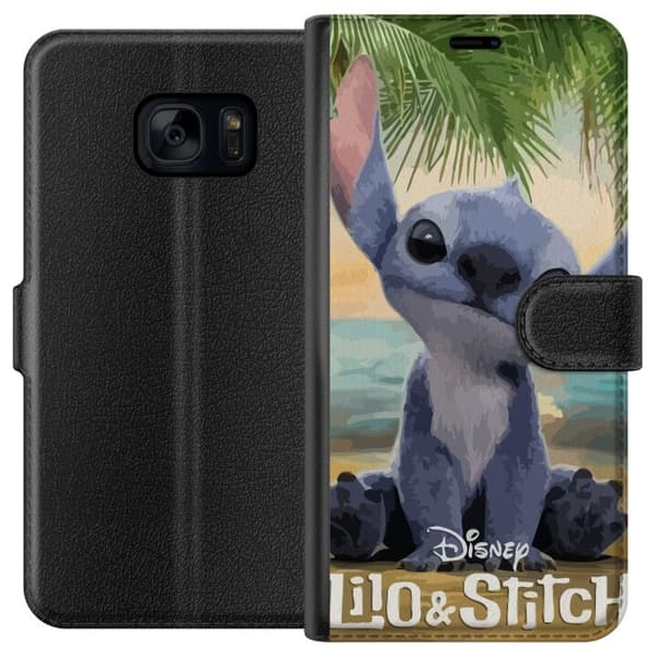 Samsung Galaxy S7 Lompakkokotelo Rakastava – Sydämin & Kawaii-tunnelma