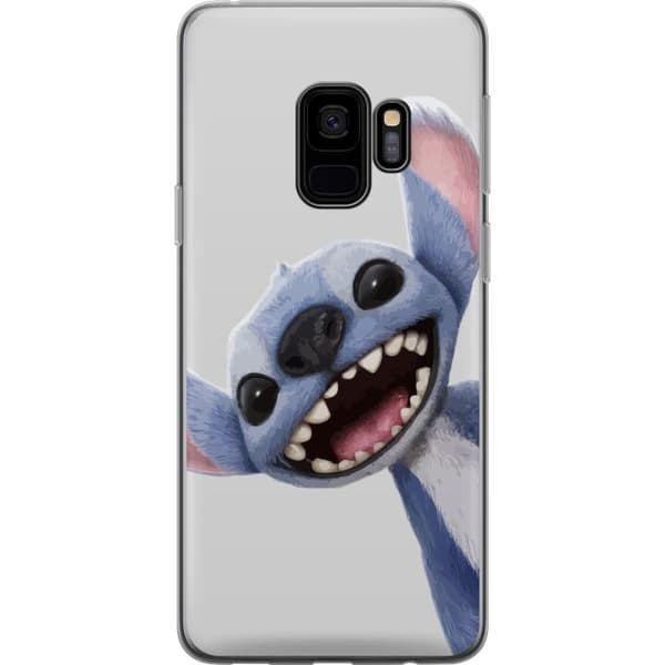 Samsung Galaxy S9 Gennemsigtig cover Stitch i fart - Kawaii-design til fans & børn