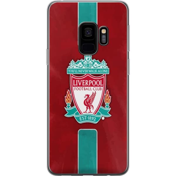 Samsung Galaxy S9 Gennemsigtig cover Liverpool FC - Klassisk Fodboldstolthed i Rødt