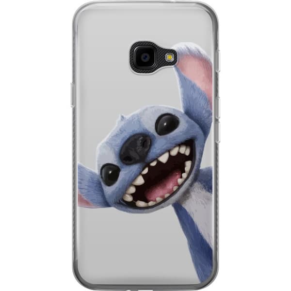 Samsung Galaxy Xcover 4 Läpinäkyvä kuori Stitch liikkeessä - Kawaii-suunnittelu faneille ja lapsille