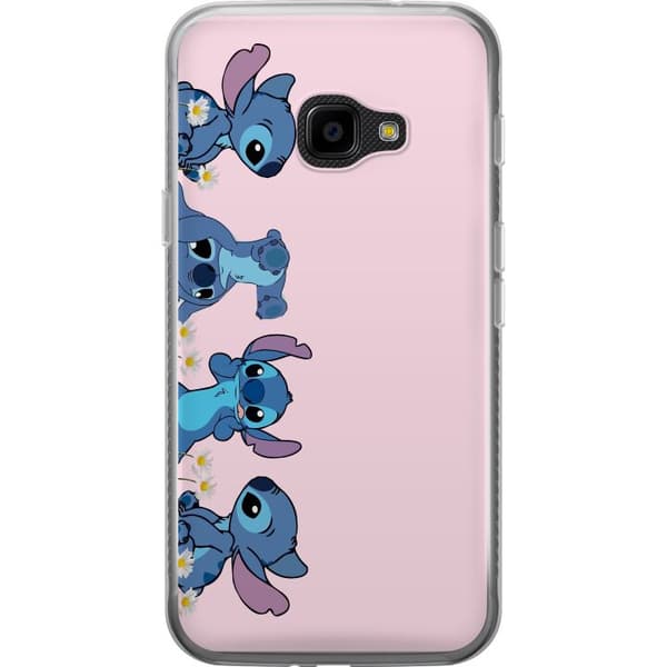 Samsung Galaxy Xcover 4 Gennemsigtig cover  Stitch Grin & Leg – Perfekt til Telefoncovers eller Plakater