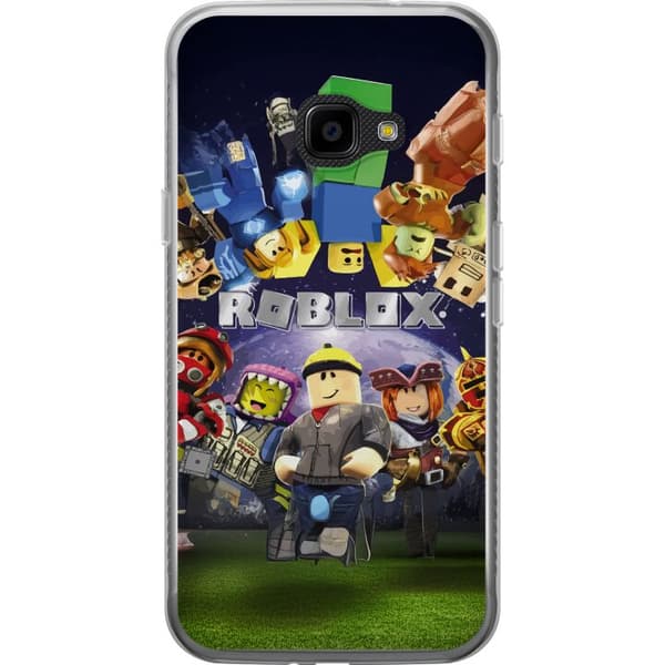 Samsung Galaxy Xcover 4 Gennemsigtig cover Roblox Verden - Gaming Eventyr for Børn og Unge