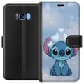 Miniatyrbillede 1 af 3: Samsung Galaxy S8 Tegnebogsetui Stitch Hoppende Glæde - Sjovt Design til Gave