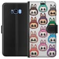 Miniatyrbild 1 av 3: Samsung Galaxy S8 Plånboksfodral Labubu Macaron Monster – Söt Samlarfigur med Stil