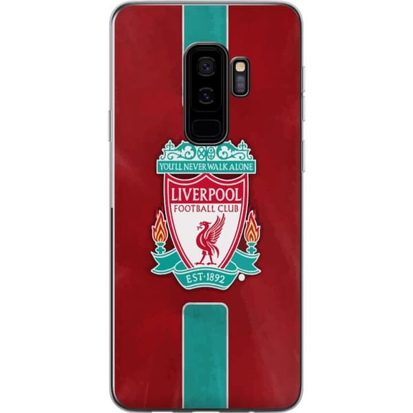 Samsung Galaxy S9+ Gennemsigtig cover Liverpool FC - Klassisk Fodboldstolthed i Rødt