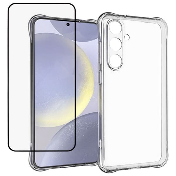 Til Samsung Galaxy A36 5G TPU Cover med Hærdet Glas Skærmbeskyttelse
