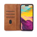 Miniatyrbild 3 av 9: Galaxy A12/M12 Plånboksfodral Smart Seam - Brun