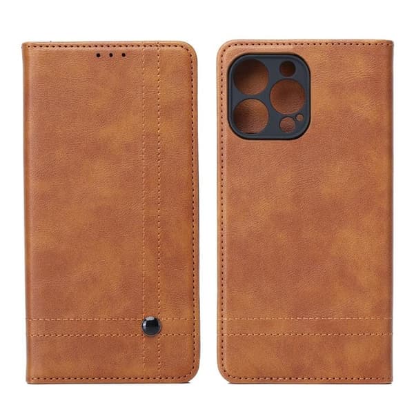 Galaxy A12/M12 Plånboksfodral Smart Seam - Brun