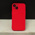 Miniatyrbild 3 av 6: iPhone 14 Mobilskal Silikon Box - Röd