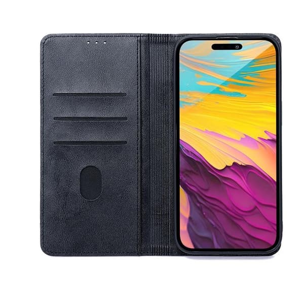 iPhone 7/8/SE (2020/2022) Plånboksfodral Smart Seam - Marinblå