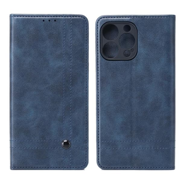 iPhone 7/8/SE (2020/2022) Plånboksfodral Smart Seam - Marinblå