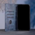 Miniatyrbild 5 av 9: iPhone 7/8/SE (2020/2022) Plånboksfodral Smart Seam - Marinblå