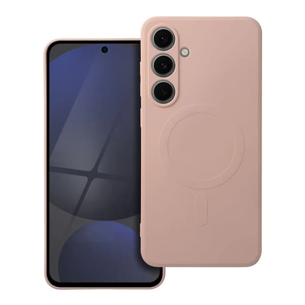 Galaxy A54 Mobilskal Magsafe Silikon - Rosa