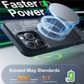 Miniatyrbild 5 av 5: Torras iPhone 15 Pro Mobilskal Magsafe Kickstand - Svart